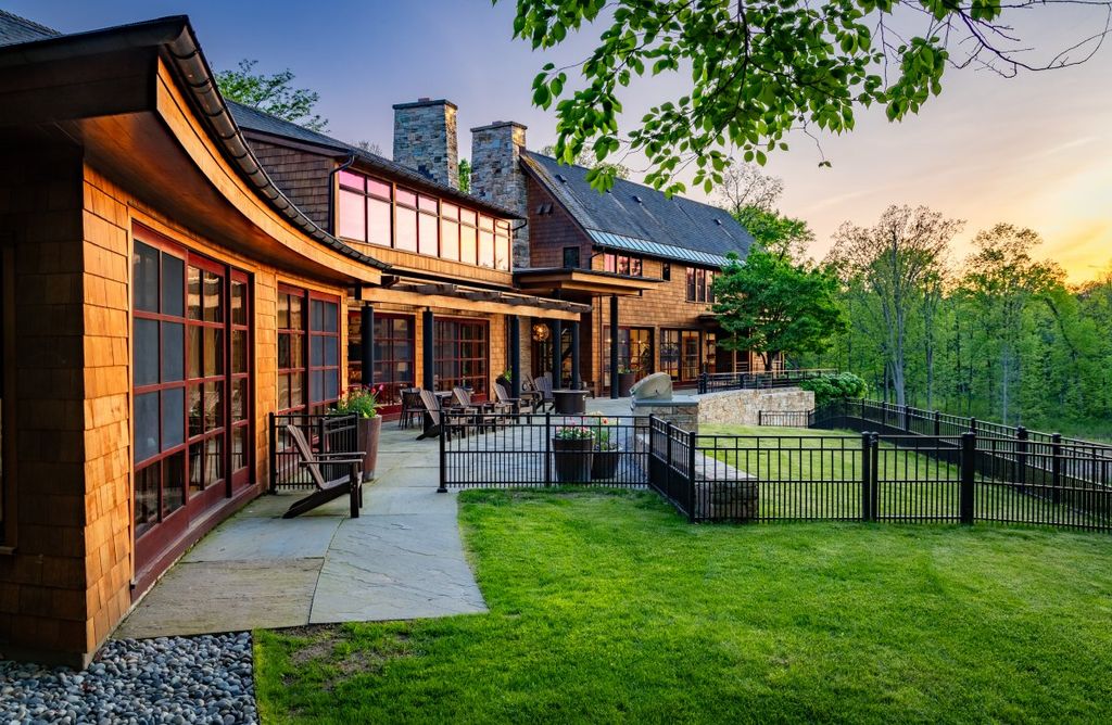 This 12-Acre Lake Champlain Retreat Has Its Own Sandy Beach, 120-Foot Dock and Designer Pedigree