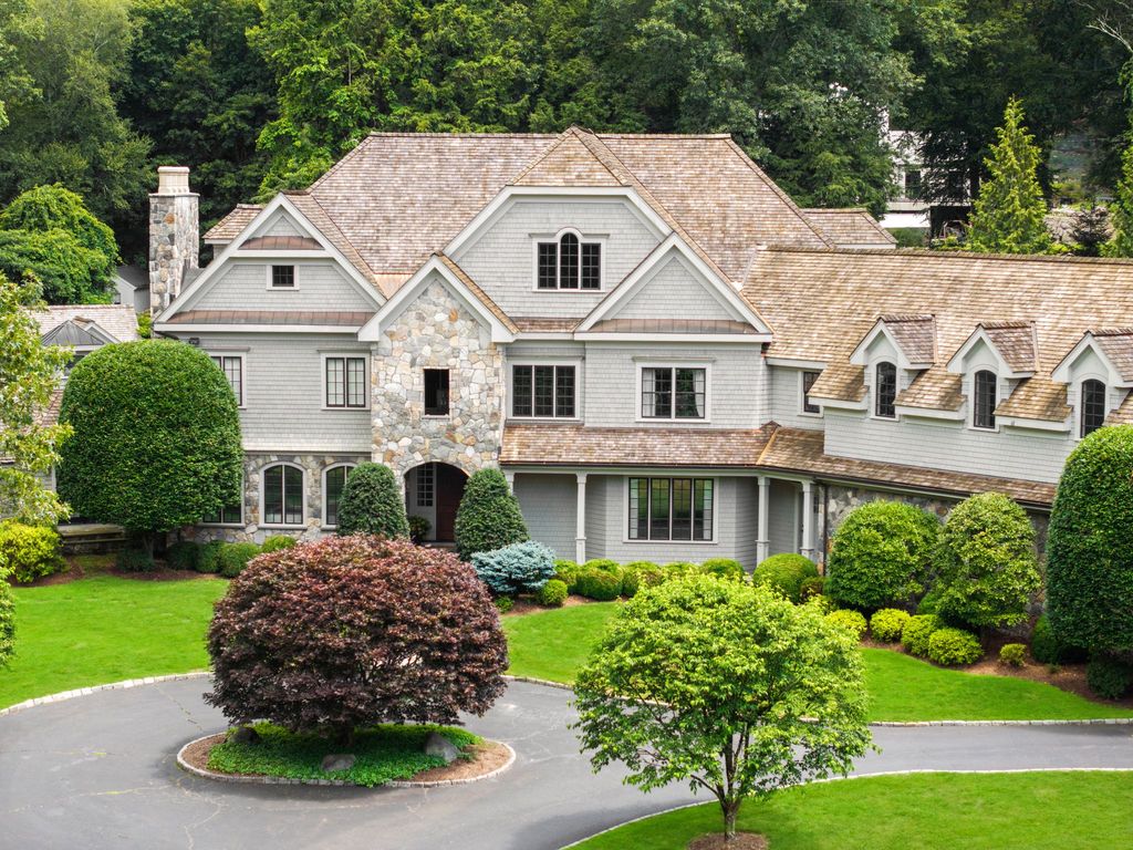 This Soulful Connecticut 2.85-Acre Estate Has a Preserved 1930 Frazier Peters Stone Cottage Guest House and Music Studio